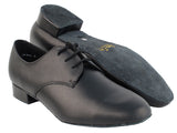 Classic Series Black Leather Dance Shoes