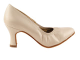 Signature Series Closed Toe Light Tan Leather Smooth/Standard Dance Shoe