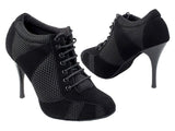 High Heel Sneakers - Black