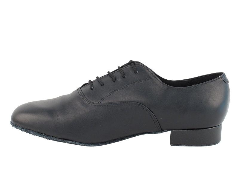 Classic Series Black Leather Ballroom Shoe- Wide Width