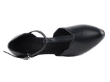 C Series Closed Toe Black Leather Smooth/Standard Dance Shoe
