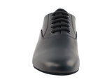 C Series Black Leather Ballroom Shoe
