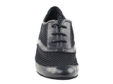 Competitive Dancer Series- Black Leather & Mesh Practice Shoe