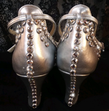 Style #21 Custom Rhinestone Dance Shoes- 7.5