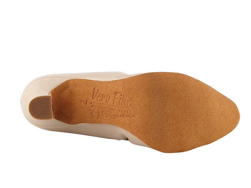 Signature Series Closed Toe Light Tan Leather Smooth/Standard Dance Shoe