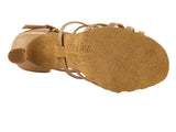 Signature Series Copper Nude Leather Dance Sandal