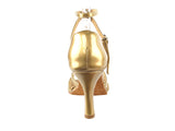 Sera Series Pearl Gold Patent Dance Sandal