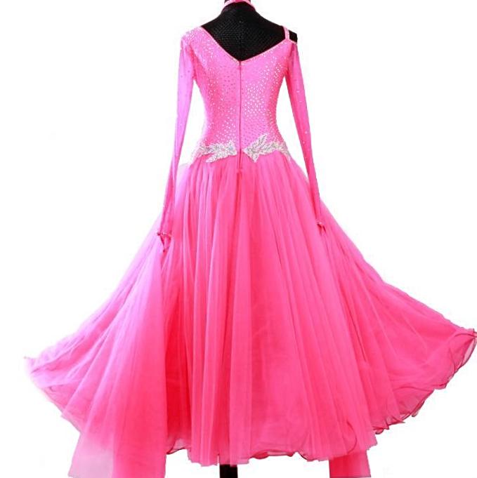Pretty Passion Pink American Smooth Ballroom Dance Dress