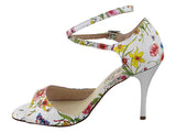 Tango Dance Shoes Spring Flowers